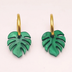 Ohrringe Monstera