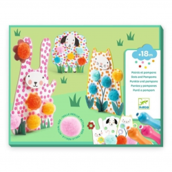 Punkte & Pompoms: Im Gras