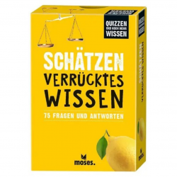 Quizzen & Wissen Schätzen Verrücktes Wissen